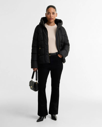 Barbour International Brantley Womens Puffer Jacket - Black