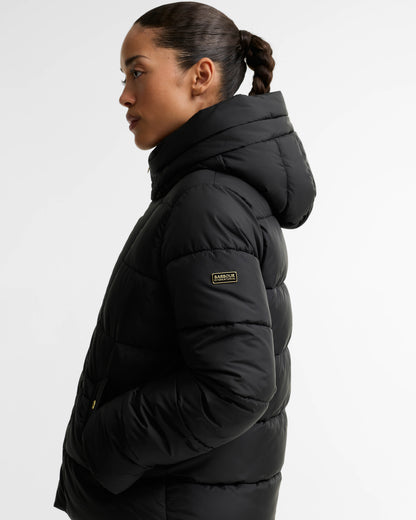 Barbour International Brantley Womens Puffer Jacket - Black