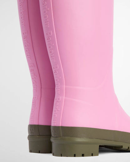 Barbour Abbey Womens Wellingtons - Pink