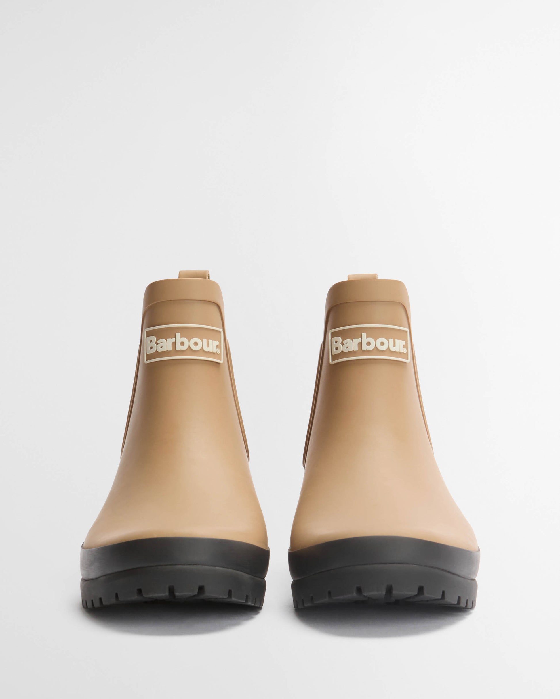 Barbour Mallow Womens Chelsea Wellies - Beige/Dress Tartan | CHO | Designer Womens Boots