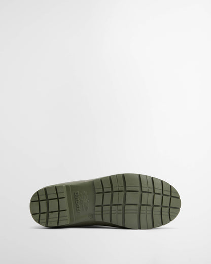 Barbour Mowbray Womens Mid Wellies - Olive/Ancient Tartan | CHO | Designer Womens Boots