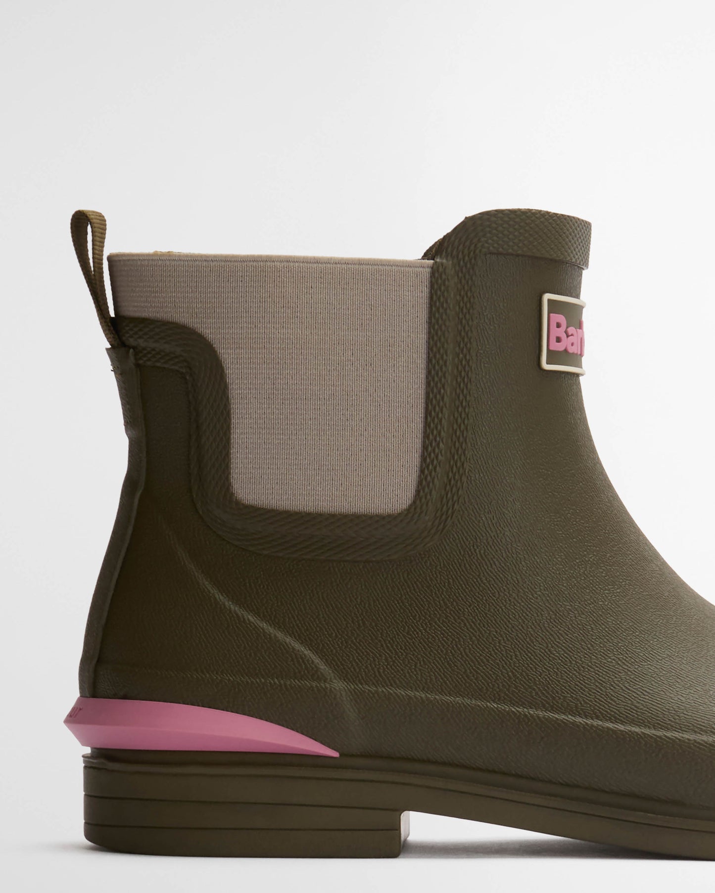 Barbour Abbeyfield Womens Short Welly - Olive | CHO | Designer Womens Wellies