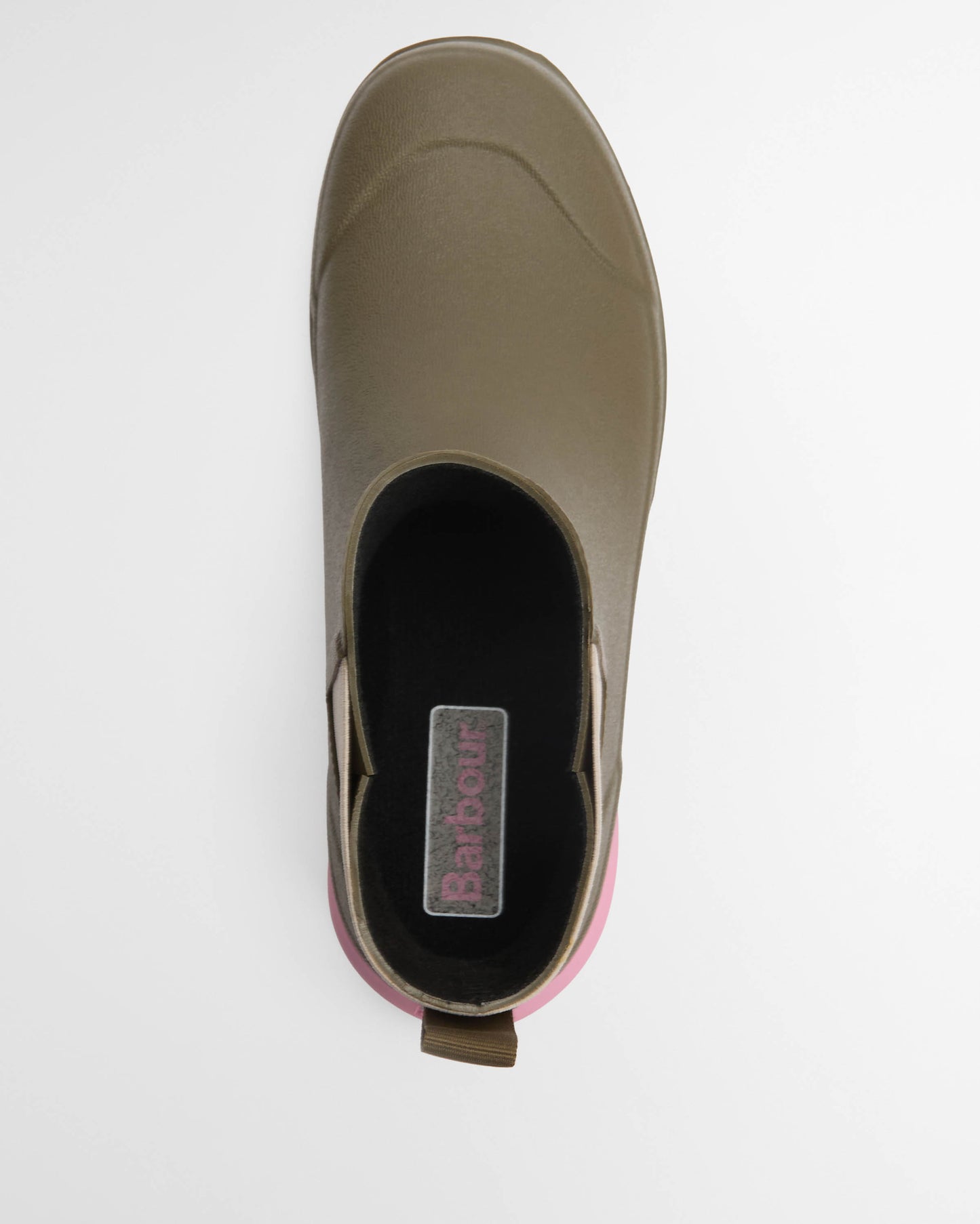 Barbour Abbeyfield Womens Short Welly - Olive | CHO | Designer Womens Wellies