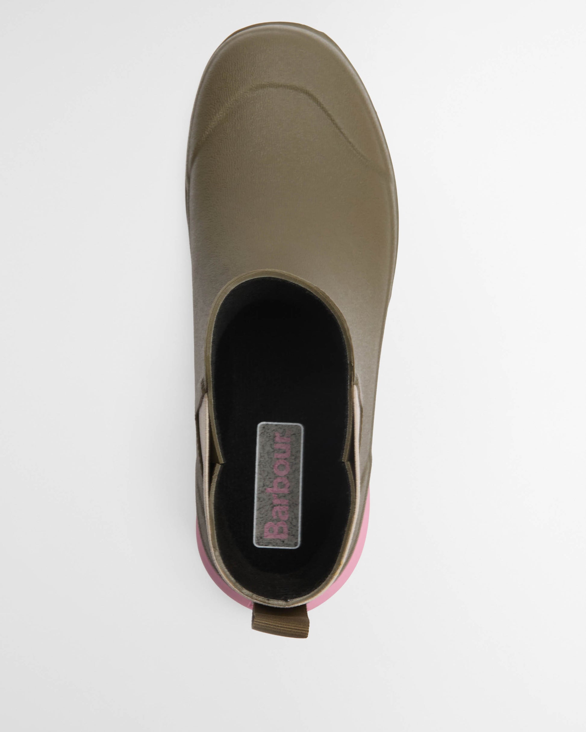 Barbour Abbeyfield Womens Short Welly - Olive | CHO | Designer Womens Wellies