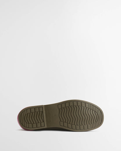Barbour Abbeyfield Womens Short Welly - Olive | CHO | Designer Womens Wellies