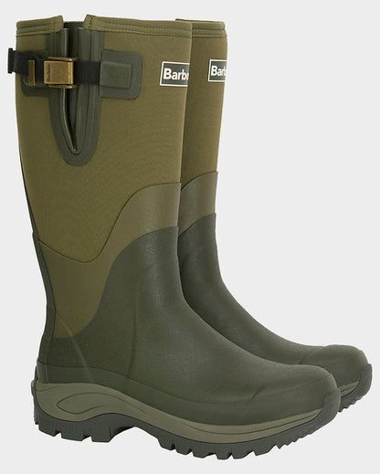 Barbour Tyneside Womens Tall Welly - Olive
