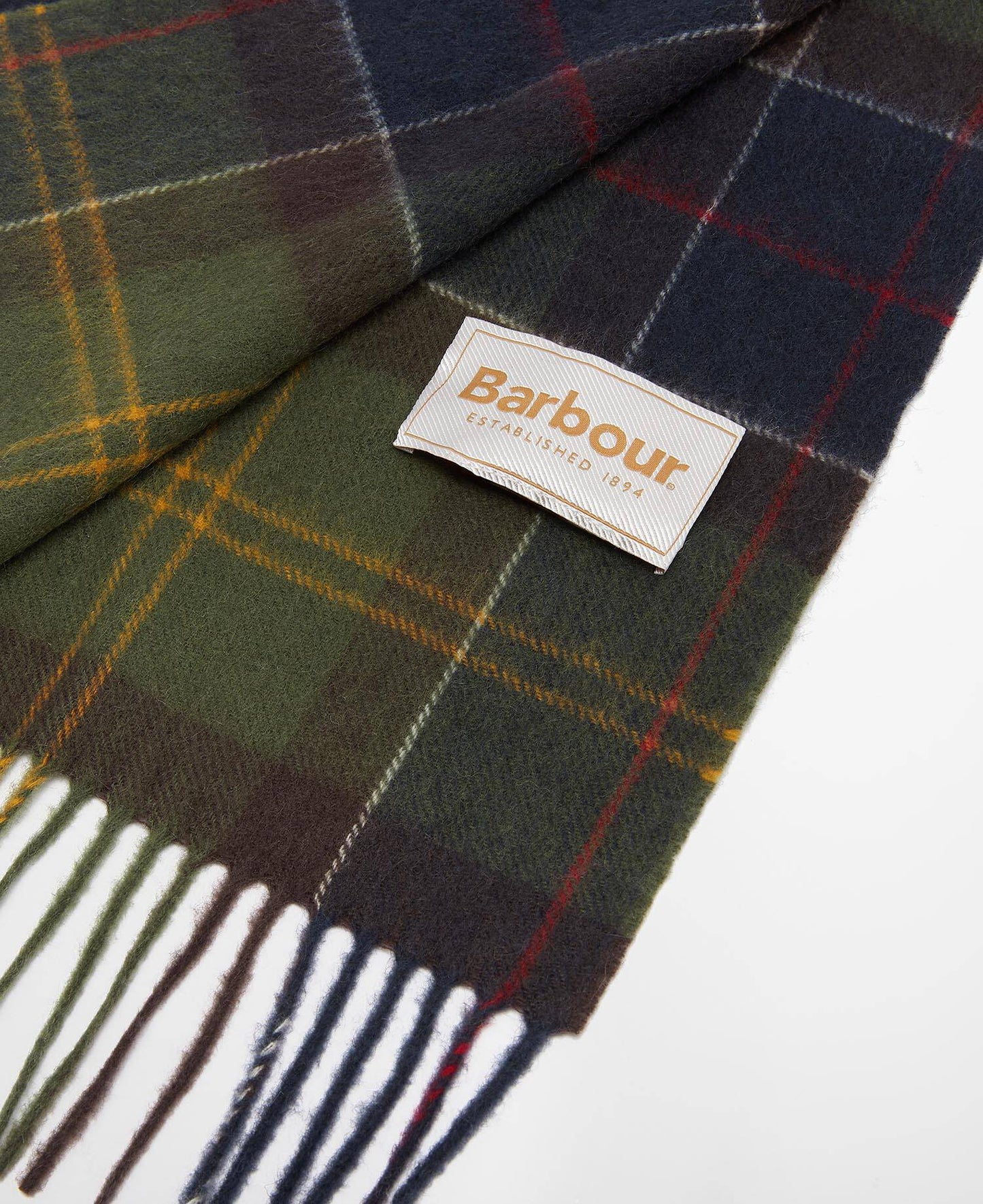 Barbour Womens Tartan Scarf - Classic Tartan | CHO | Designer Womens Scarves