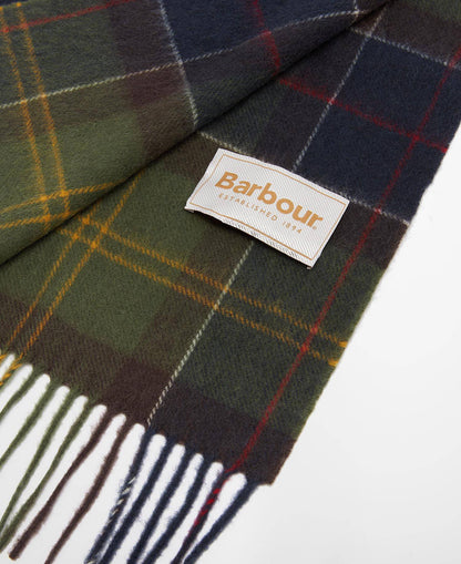 Barbour Womens Tartan Scarf - Classic Tartan | CHO | Designer Womens Scarves