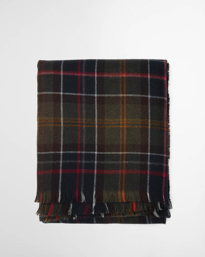 Barbour Montieth Womens Serape - Classic Tartan | CHO | Designer Womens Scarves