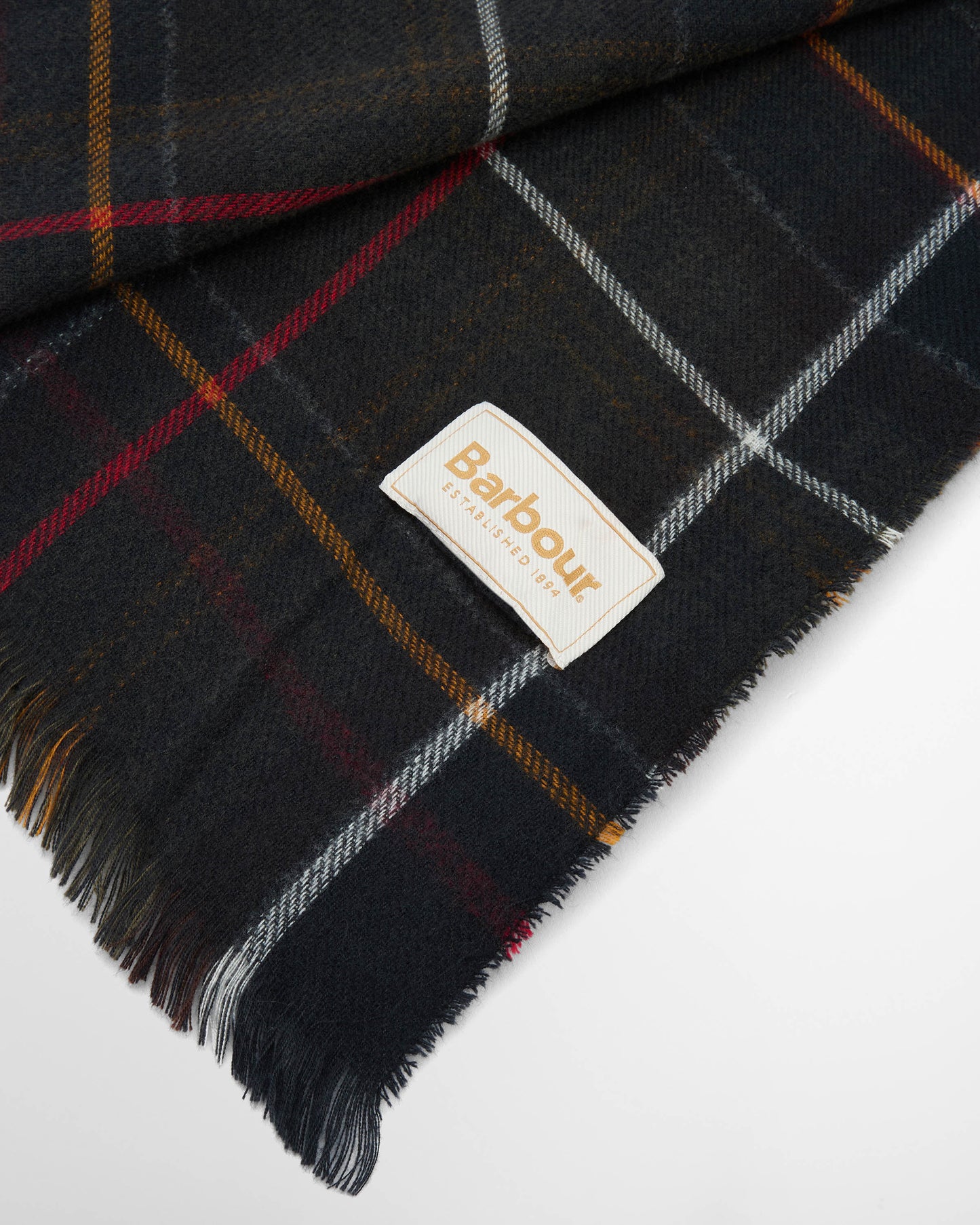 Barbour Montieth Womens Serape - Classic Tartan | CHO | Designer Womens Scarves