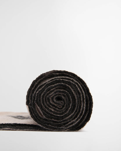 Barbour International Milla Logo Womens Scarf - Oat/Black