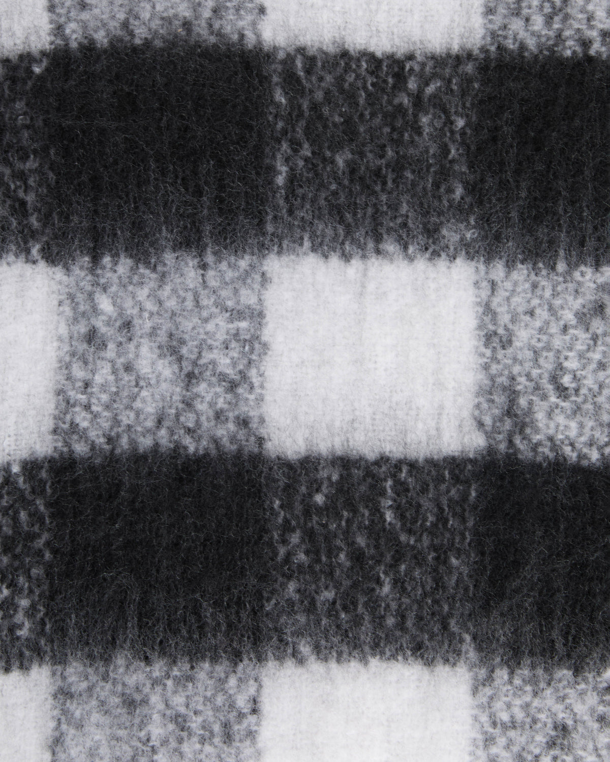 Barbour International Branton Womens Scarf - Black/White Gingham | CHO | Designer Womens Scarves