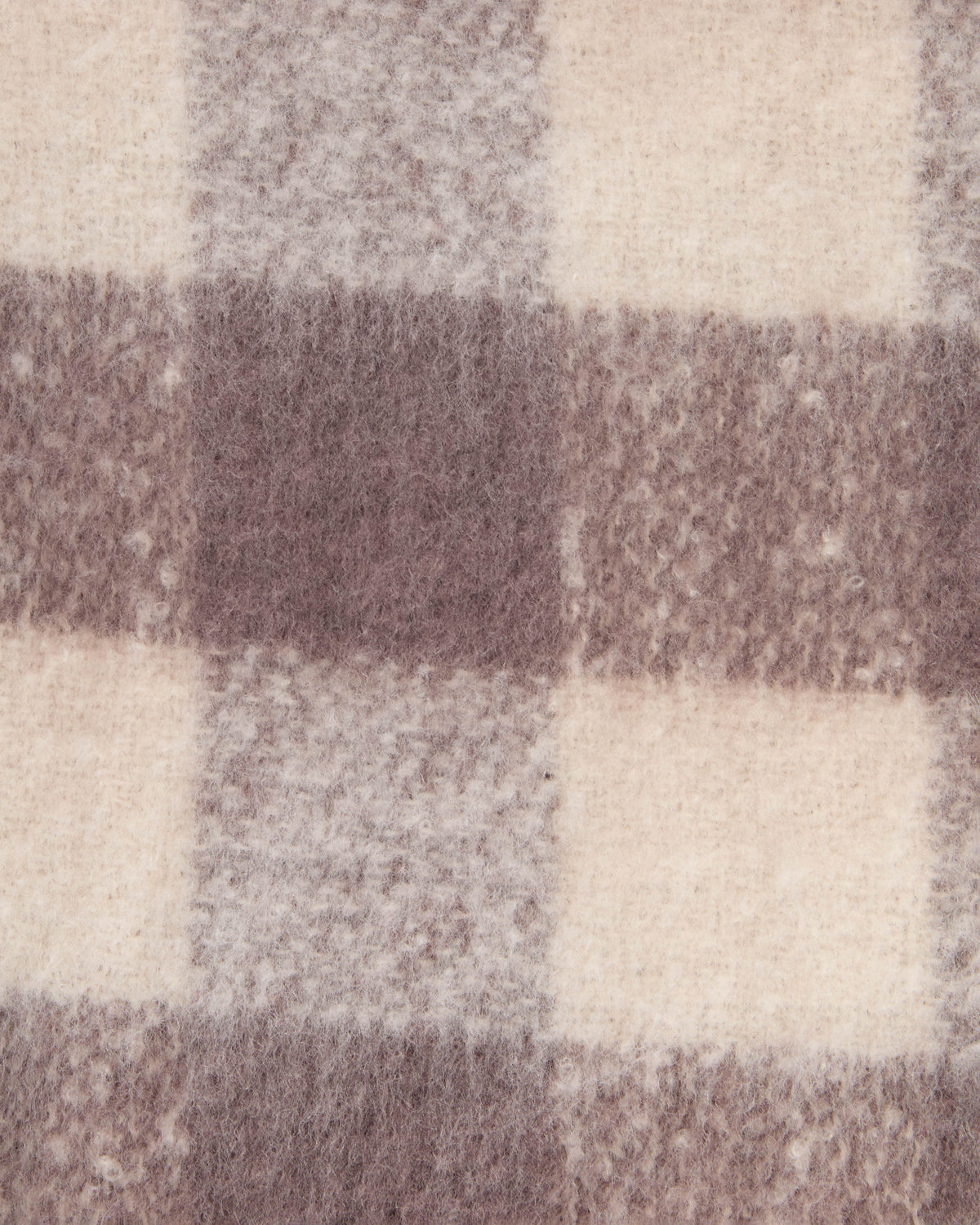Barbour International Branton Womens Scarf - Truffle Gingham | CHO | Designer Womens Scarves