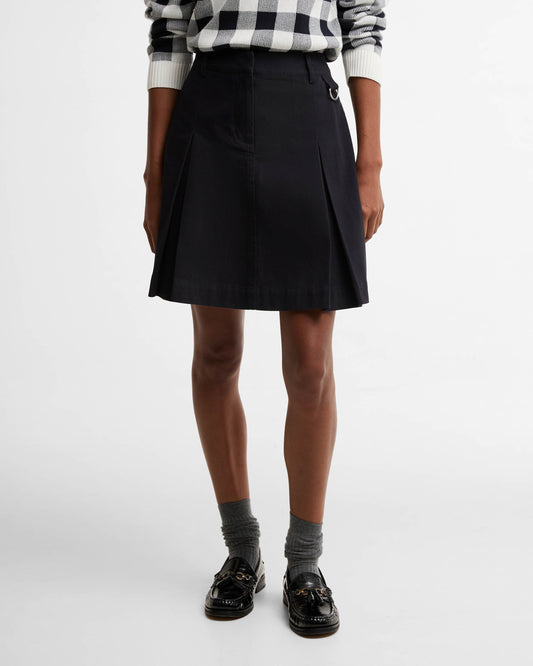 Barbour Aylesby Womens Mini Skirt - Dark Navy