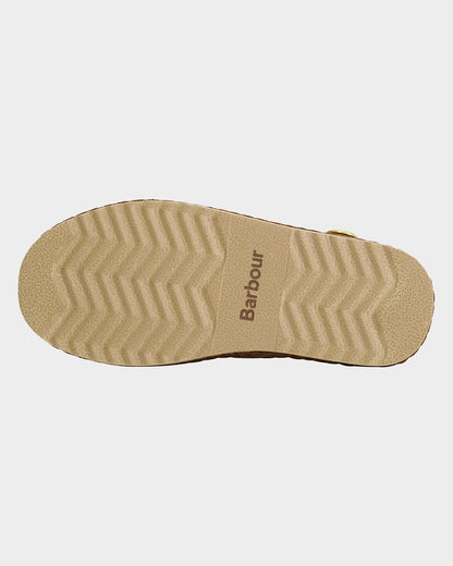 Barbour Corbridge Womens Slipper - Tan Suede