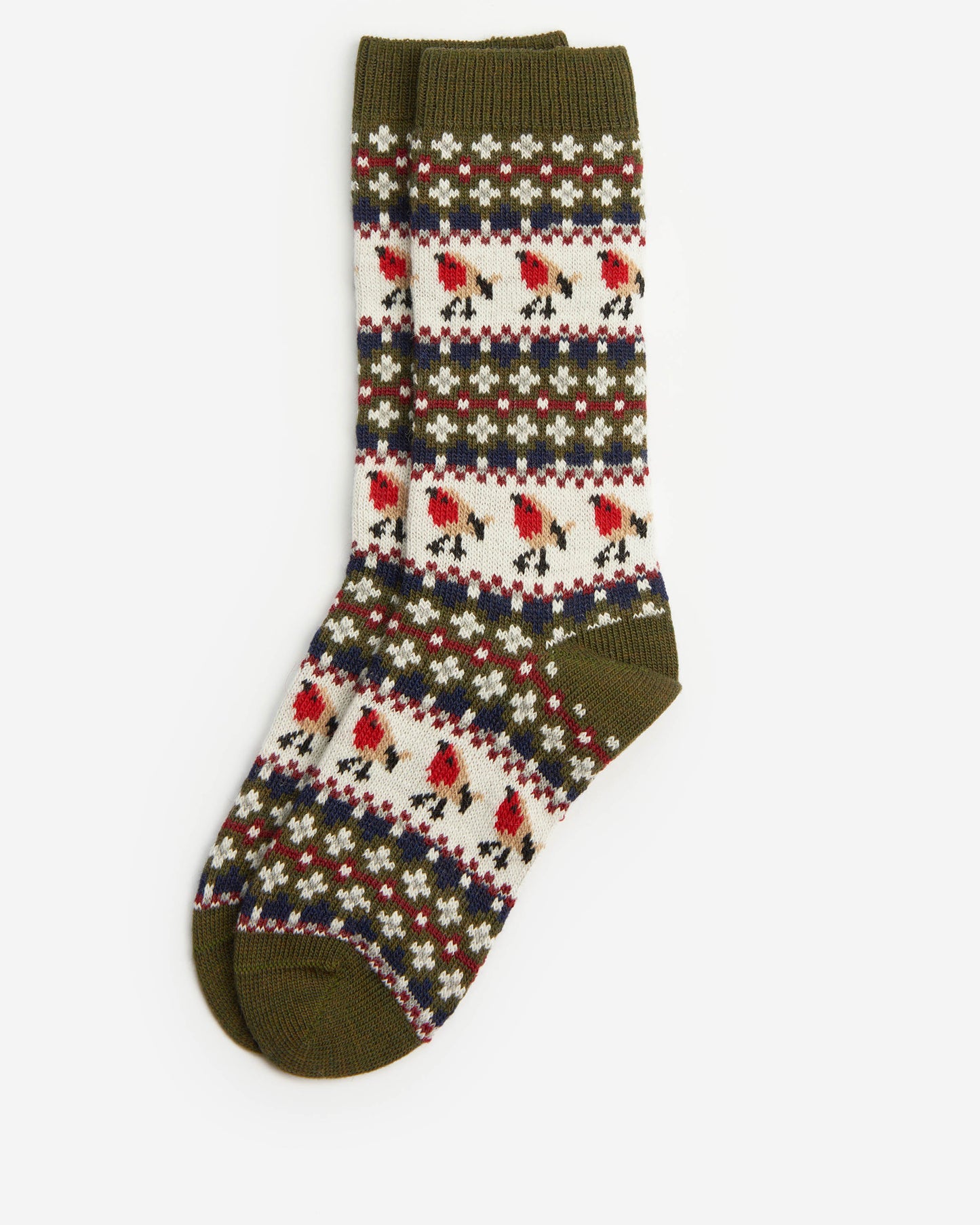 Barbour Robin Fair Isle Womens Socks
