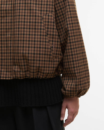 Barbour Audrey Womens Showerproof Jacket - Vicuna Gingham Check