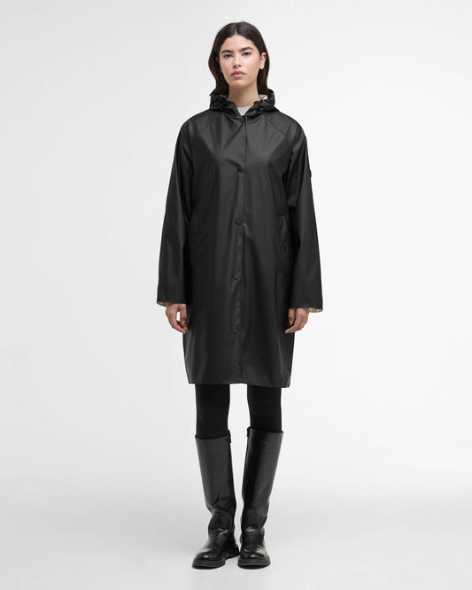 Barbour International Recoleta Womens Showerproof Jacket - Black