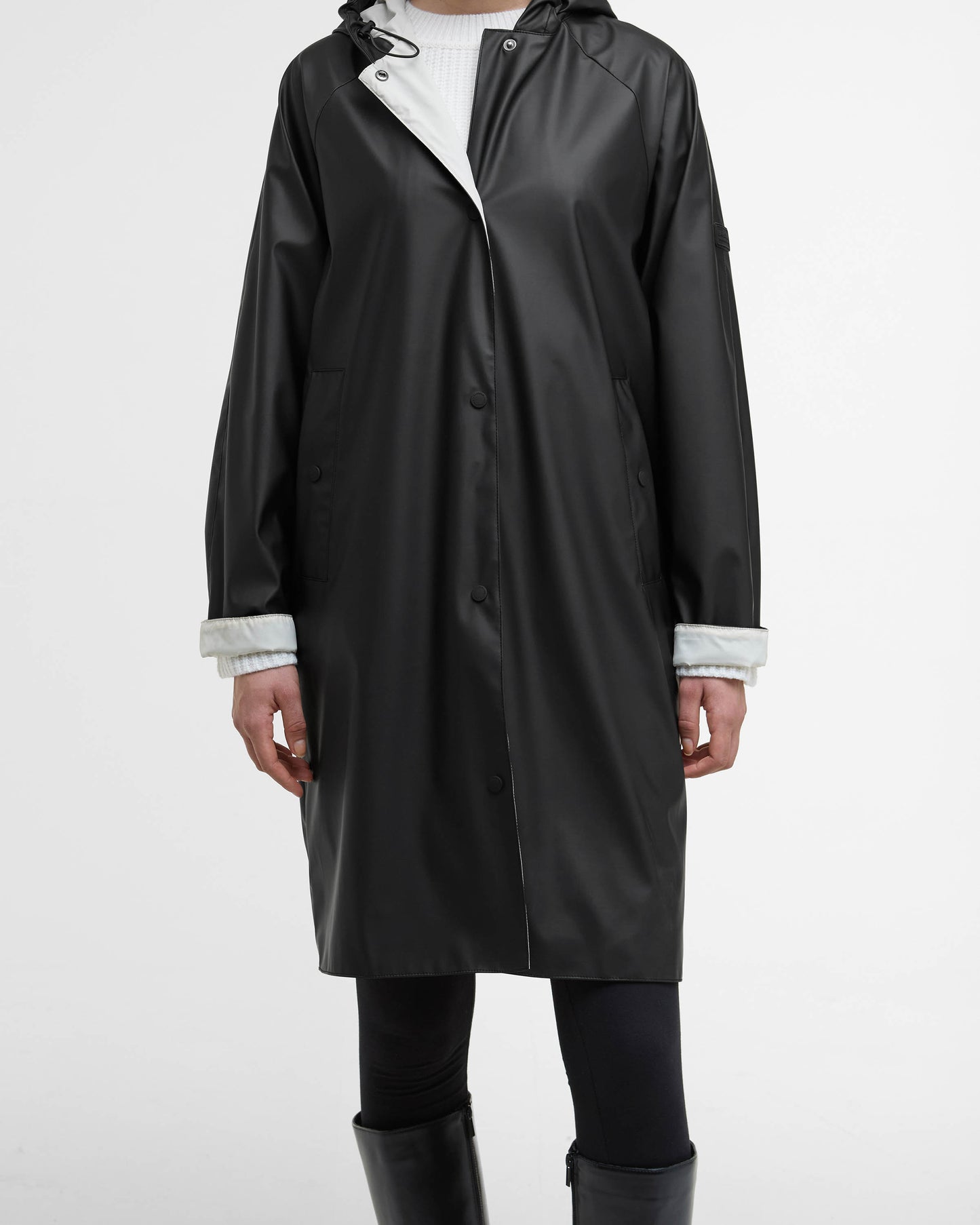Barbour International Recoleta Womens Showerproof Jacket - Black