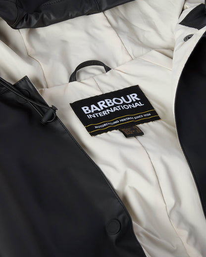 Barbour International Recoleta Womens Showerproof Jacket - Black