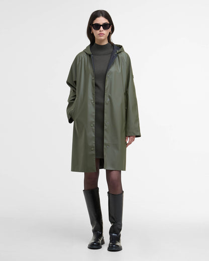 Barbour International Recoleta Womens Showerproof Jacket - Dusky Khaki