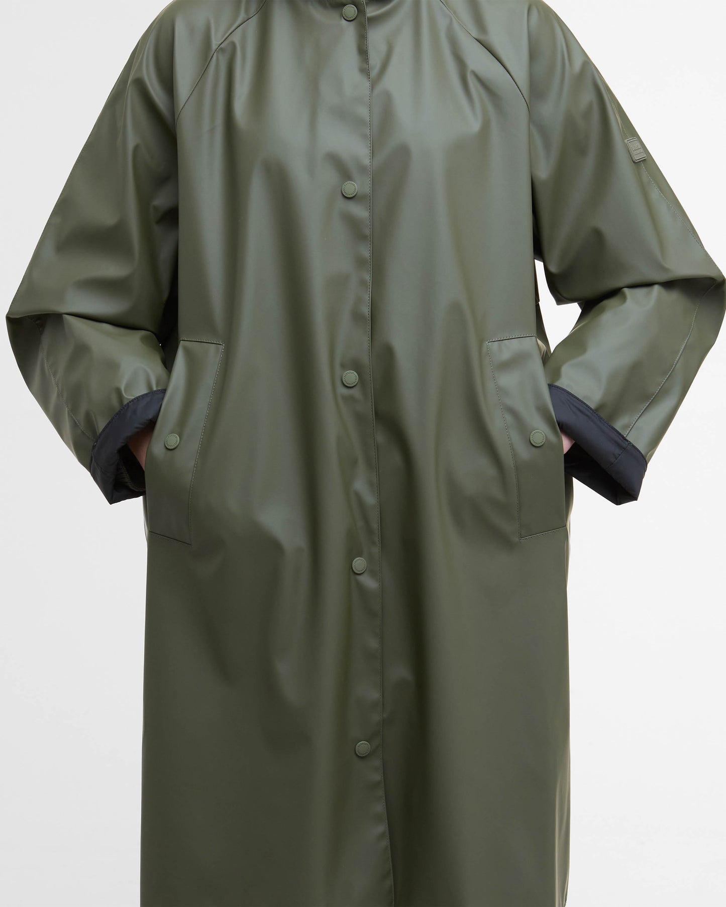 Barbour International Recoleta Womens Showerproof Jacket - Dusky Khaki
