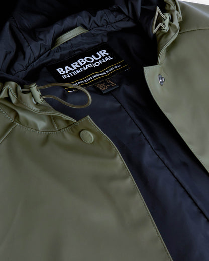 Barbour International Recoleta Womens Showerproof Jacket - Dusky Khaki