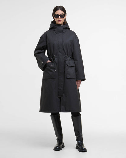 Barbour International Gabriella Womens Showerproof Jacket - Black