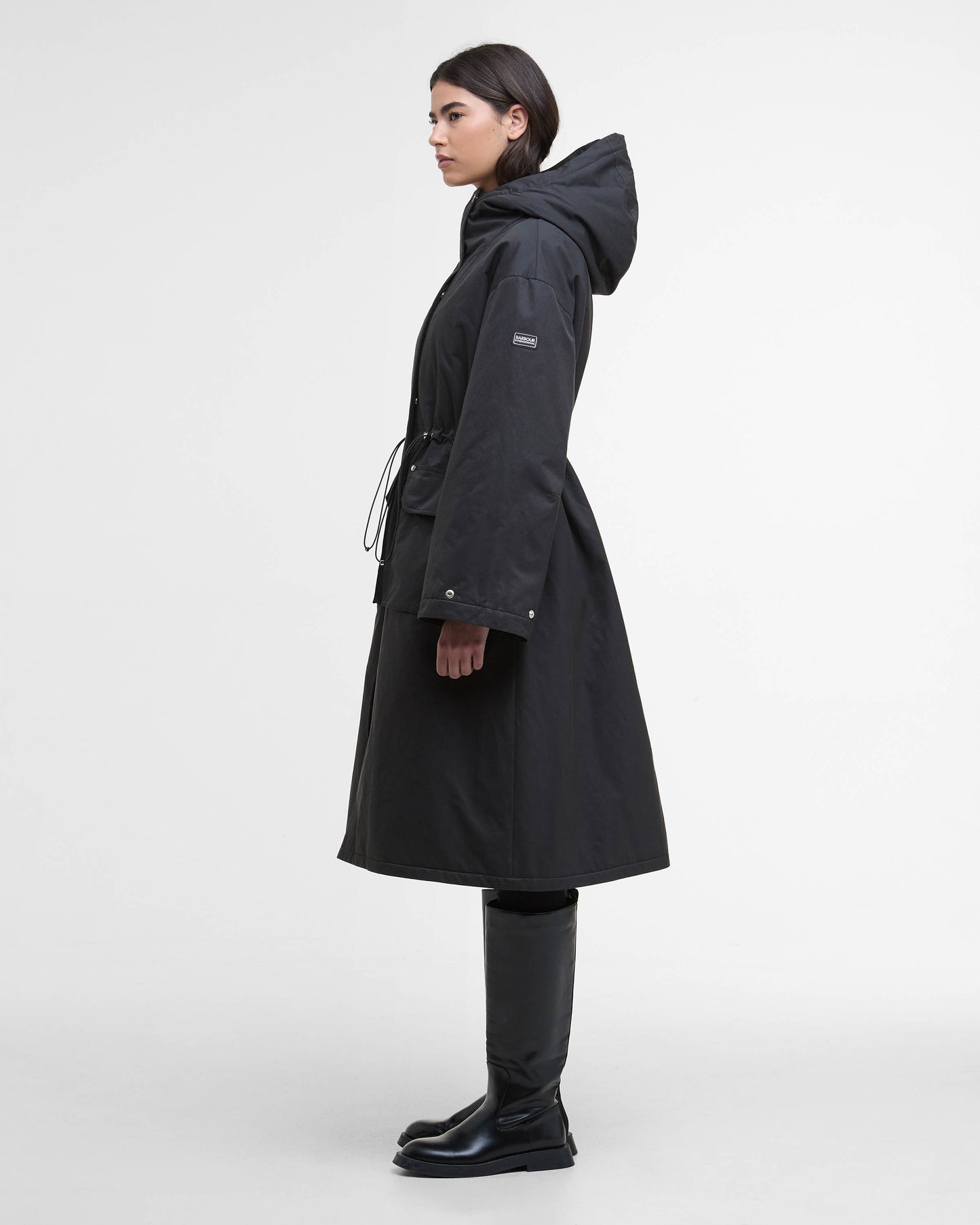 Barbour International Gabriella Womens Showerproof Jacket - Black