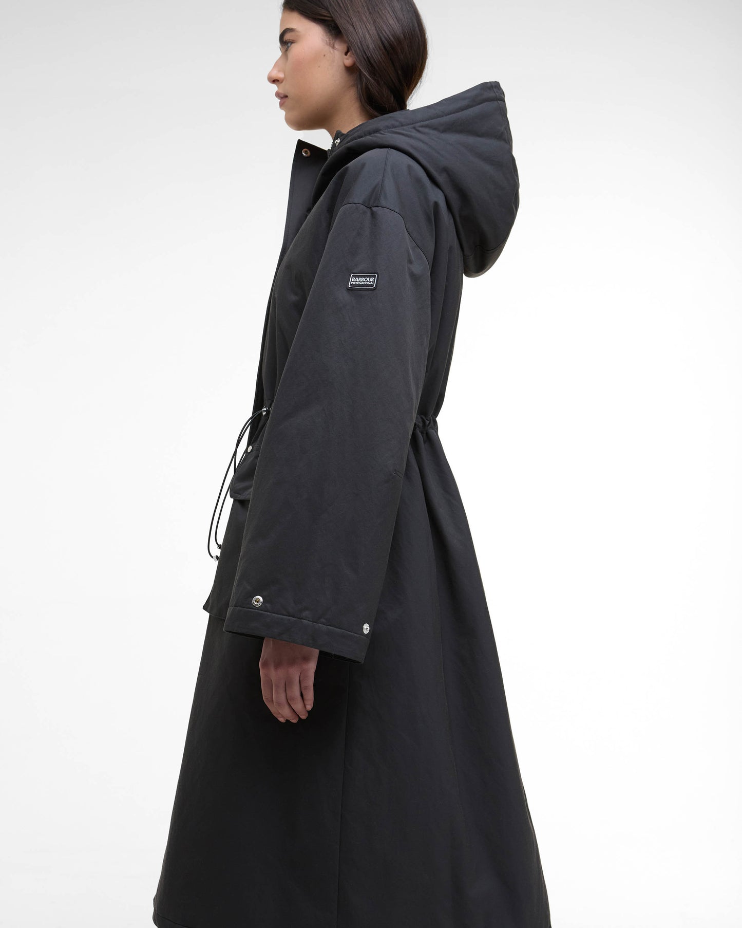 Barbour International Gabriella Womens Showerproof Jacket - Black