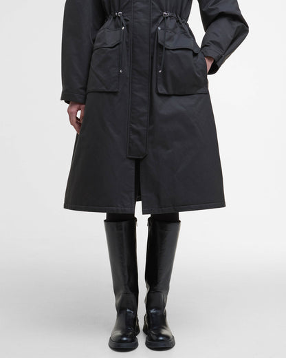 Barbour International Gabriella Womens Showerproof Jacket - Black