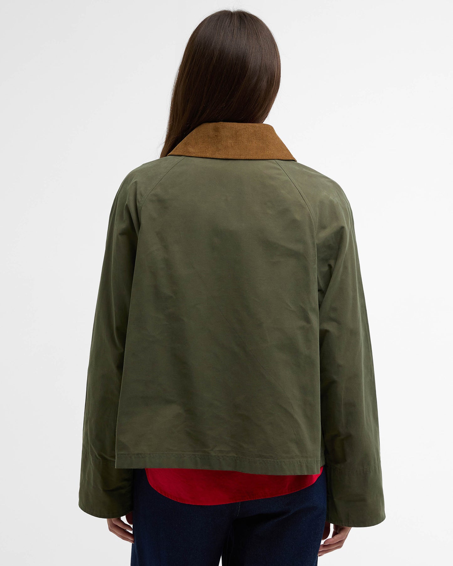 Barbour Icons Spey Womens Showerproof Jacket - Ivy Green/Ancient | CHO | Designer Womens Rain Coats
