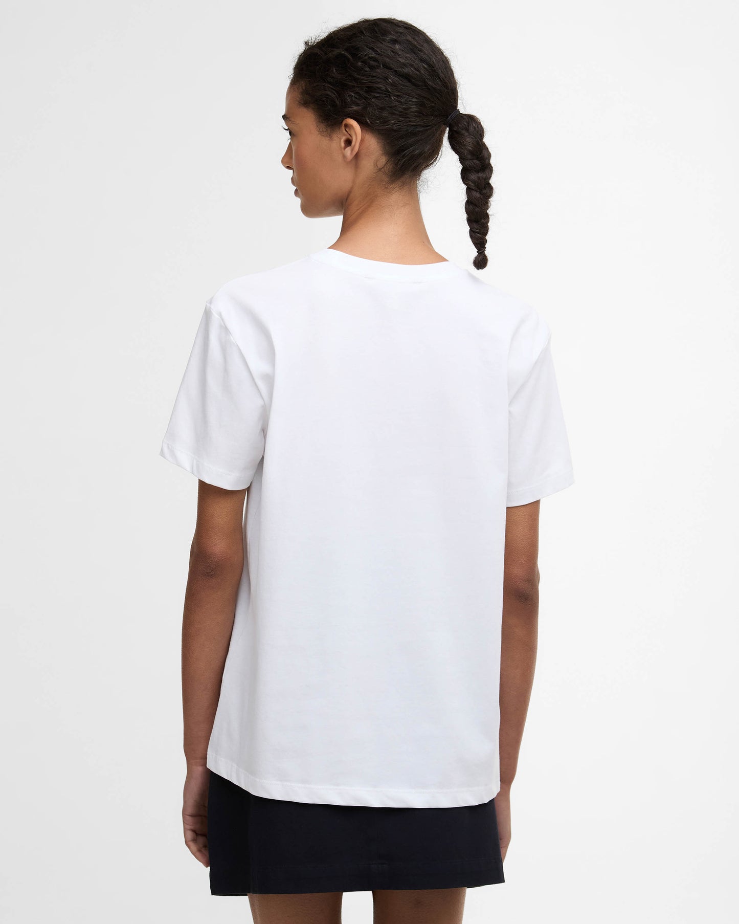 Barbour Marine Womens T-Shirt - White | CHO | Designer Womens T-Shirts