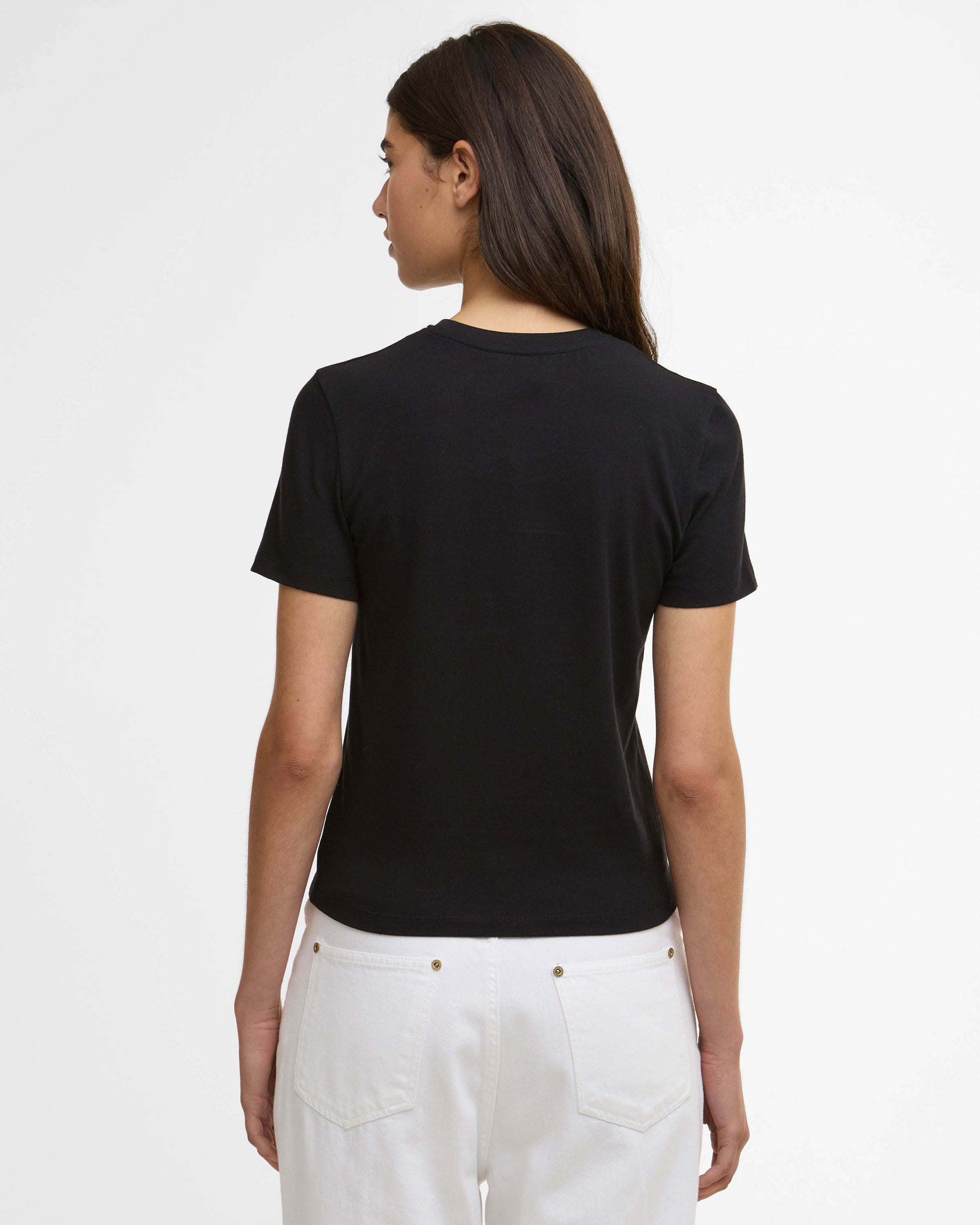 Barbour International Devin Womens T-Shirt - Black | CHO | Designer Womens T-Shirts
