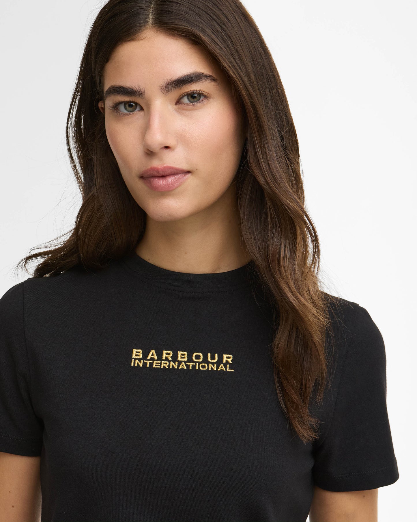 Barbour International Devin Womens T-Shirt - Black | CHO | Designer Womens T-Shirts