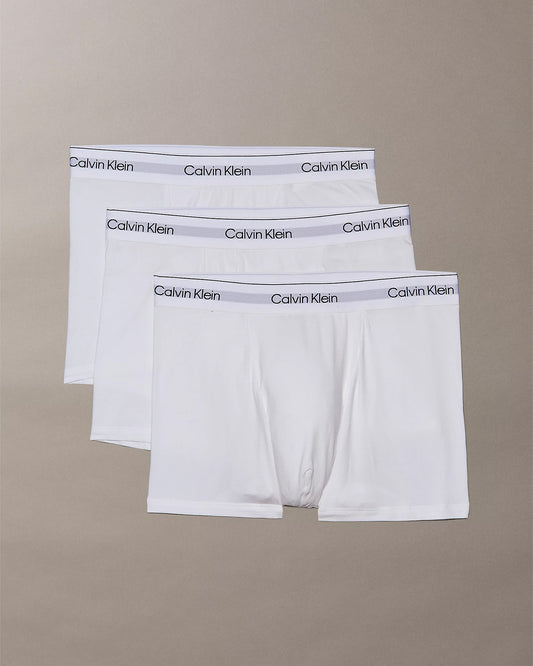 Three pairs of Calvin Klein white trunks
