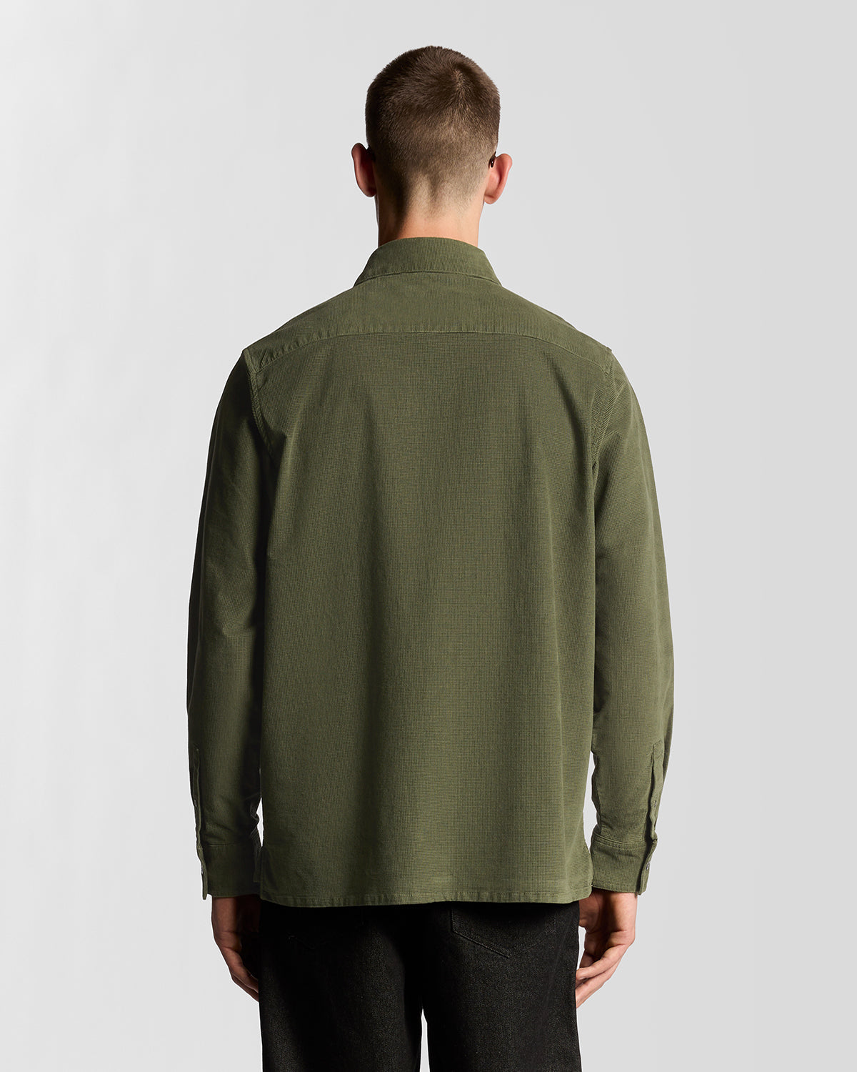 Lyle & Scott Corduroy Shirt - X848 Deep Depths