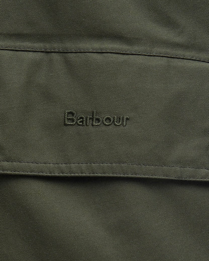 Barbour Heron Womens Waterproof Jacket - Olive | CHO | Designer Womens Rain Coats