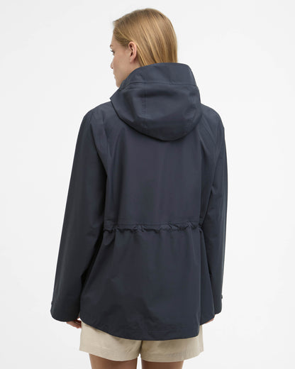 Barbour Dovecragg Womens Waterproof Jacket - Dusk Grey / Fondant | CHO | Designer Womens Rain Coats