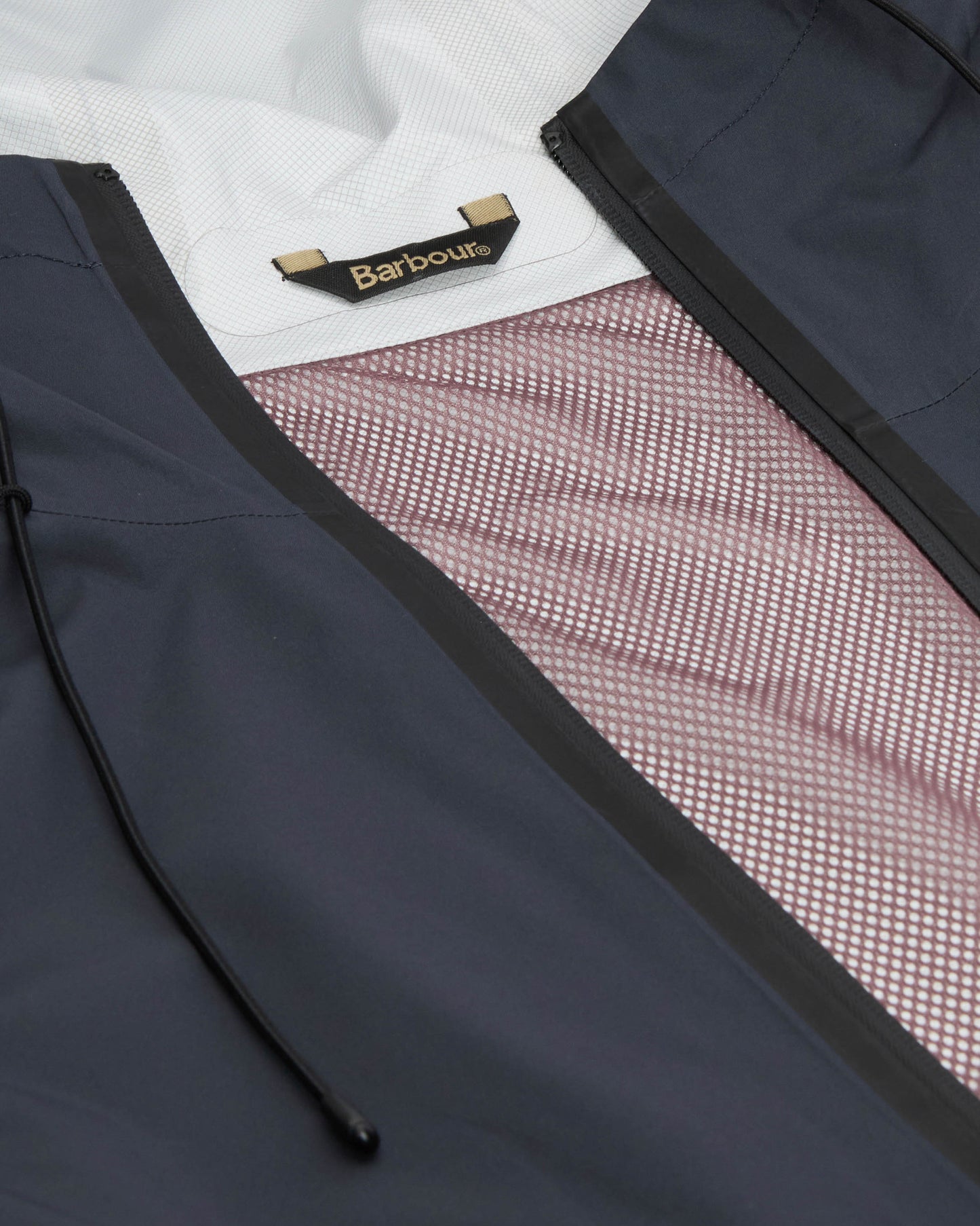 Barbour Dovecragg Womens Waterproof Jacket - Dusk Grey / Fondant | CHO | Designer Womens Rain Coats