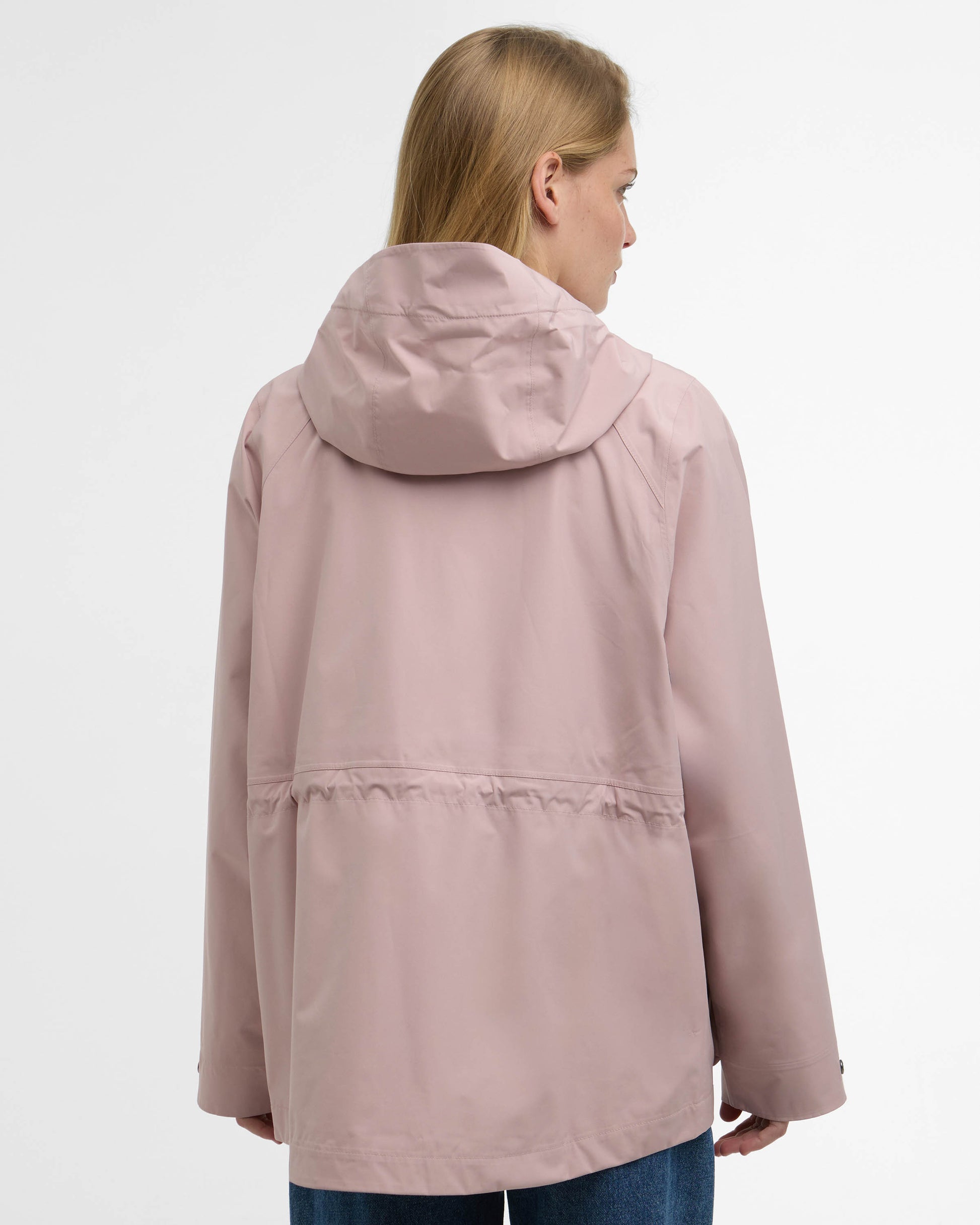 Barbour Dovecragg Womens Waterproof Jacket - Gardenia / Fondant | CHO | Designer Womens Rain Coats