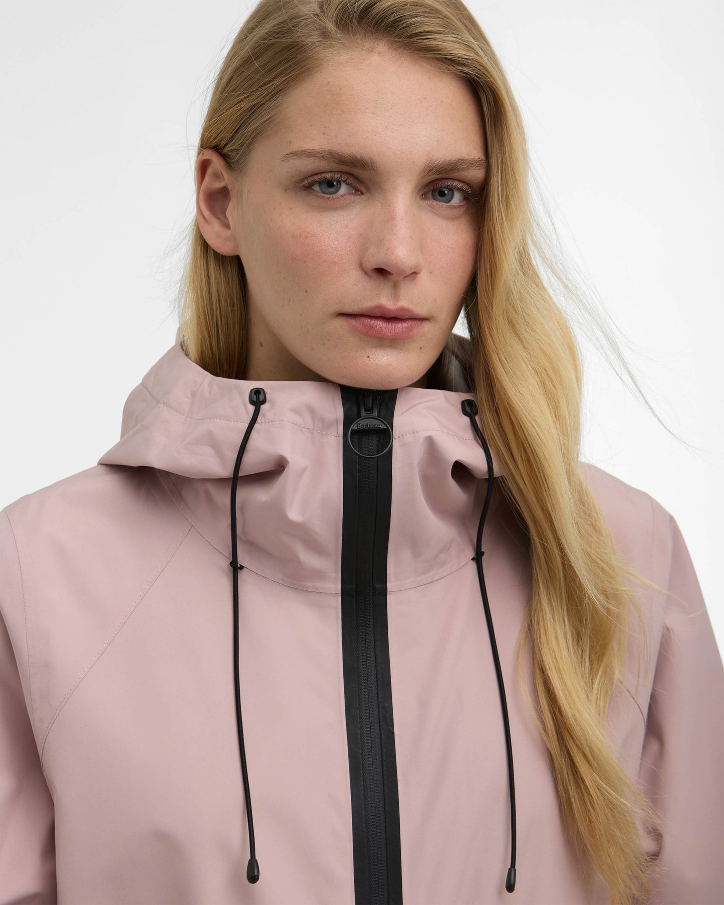Barbour Dovecragg Womens Waterproof Jacket - Gardenia / Fondant | CHO | Designer Womens Rain Coats