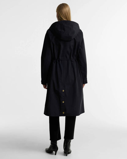 Barbour International Serravalle Womens Waterproof Jacket - Black | CHO | Designer Womens Waterproof Jackets