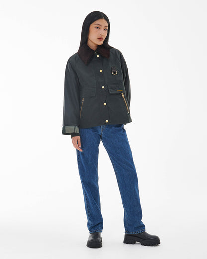 Barbour Catton Womens Wax Jacket - Sage/Ancient