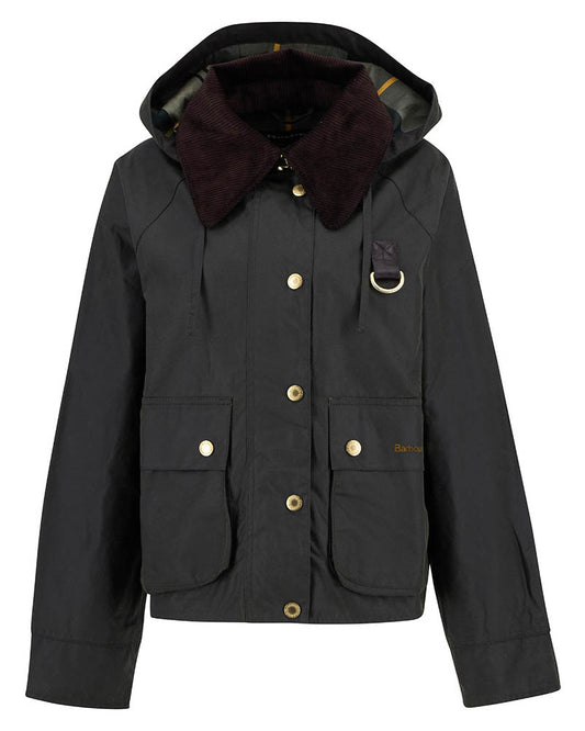 Barbour Reighton Womens Wax Jacket - Fern/Ancient