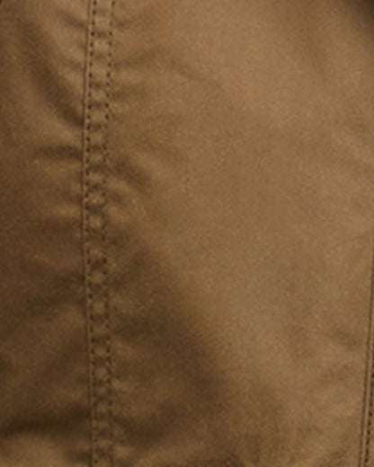 Barbour Cropped Beadnell Womens Wax Jacket - Sand/Dress/Heather Mist