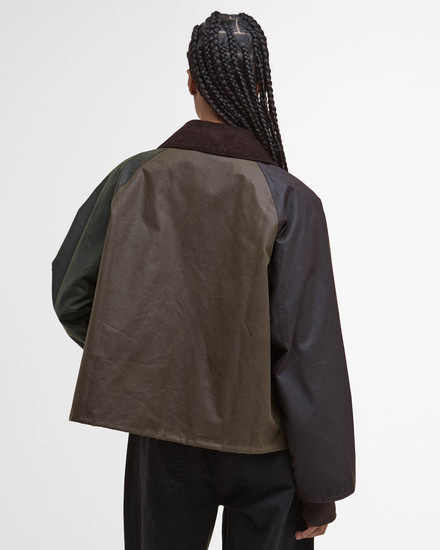 Barbour Arlene Womens Wax Jacket - Beech/Ancient Tartan