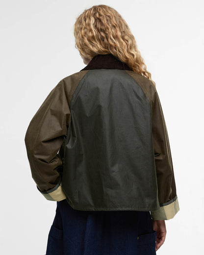Barbour Kearton Womens Wax Jacket - Archive Olive/Beech/Ancient Tartan
