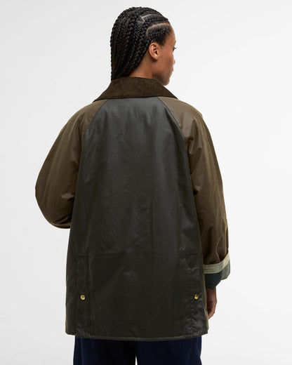 Barbour Kettlewell Womens Wax Jacket - Archive Olive/Beech/Ancient Tartan