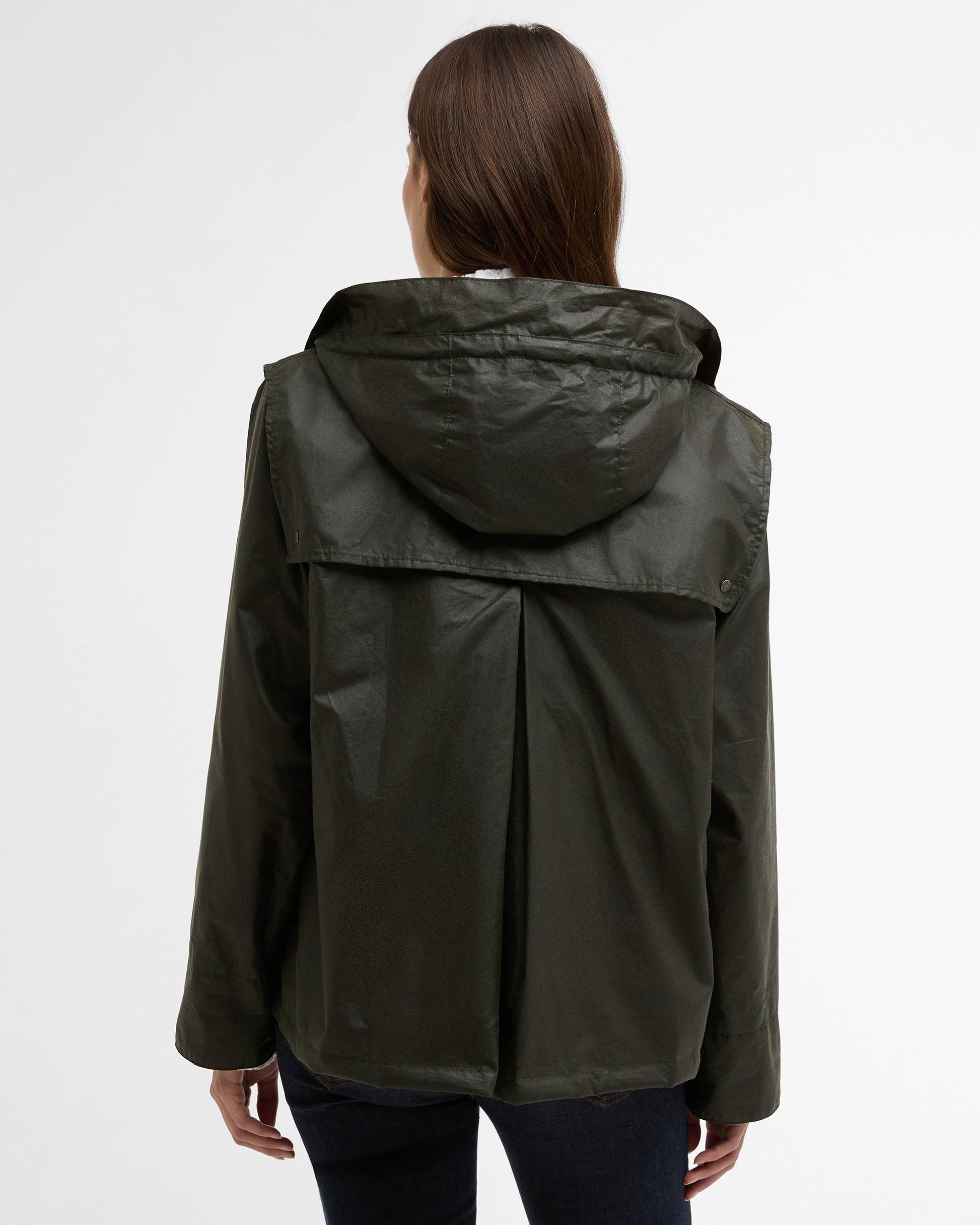 Barbour Ornella Womens Wax Jacket - Archive Olive/Ancient | CHO | Designer Womens Wax Jackets